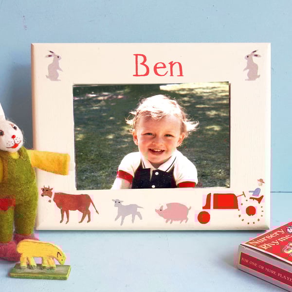Farm Design, Personalised Photo-Frame