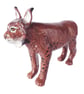 Lynx Ceramic Ornament - Hand Built - Image 1