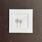 'Wish Couple' 5" x 5" Mounted Print
