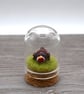 small glass robin keepsake figure