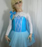 Ice Princess child's costume with tiara - Image 5