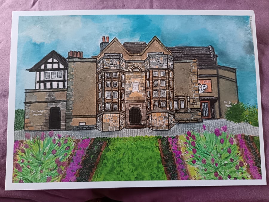 A4 Art Print: Port Sunlight Museum