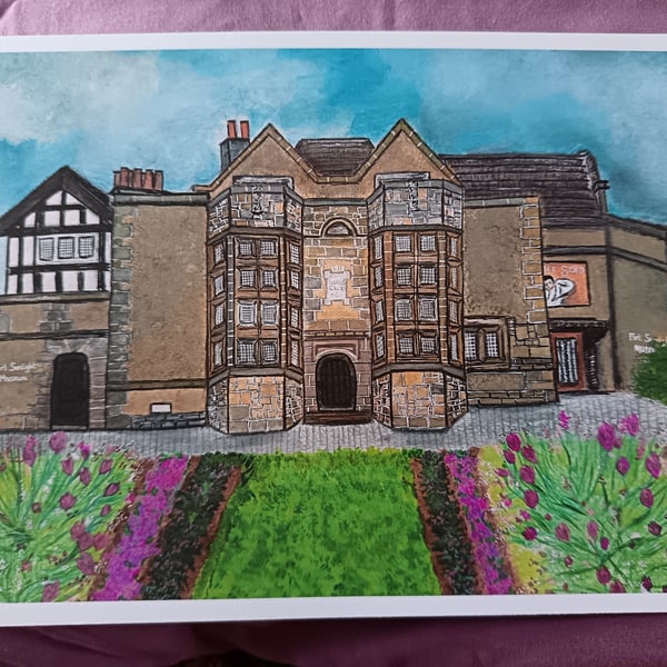 A4 Art Print: Port Sunlight Museum