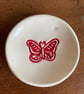 Butterfly embossed trinket dish - Image 1