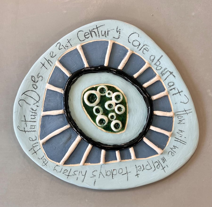 Wall Plaque with 'Musings'