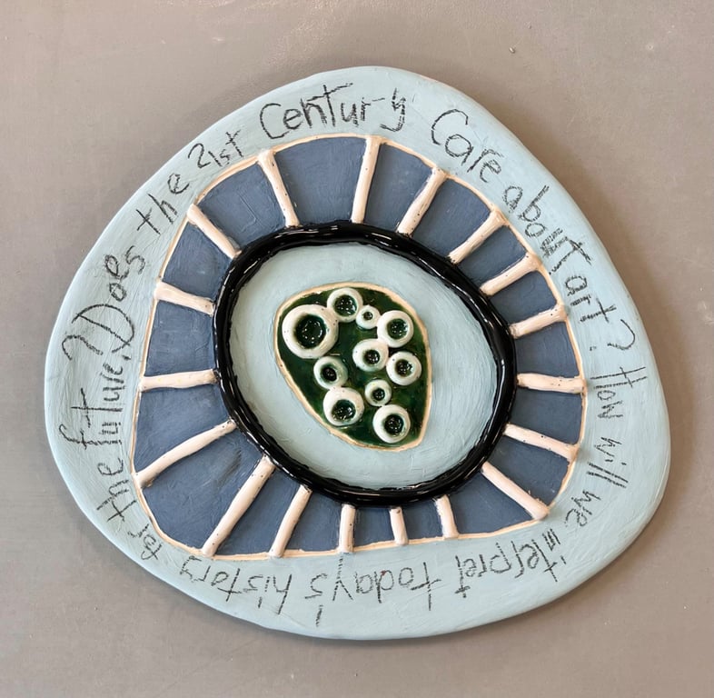 Wall Plaque with 'Musings'