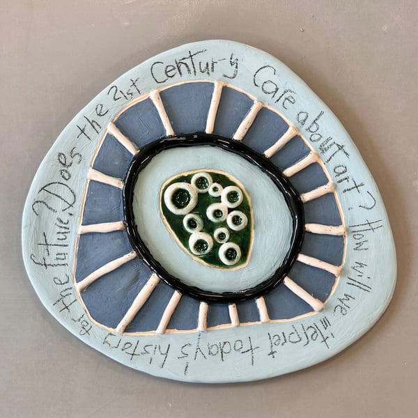 Wall Plaque with 'Musings'