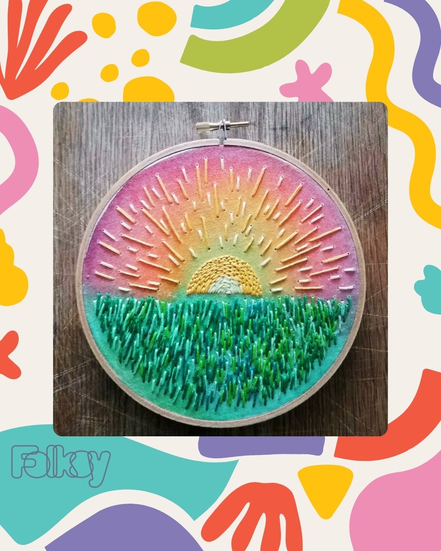 Perfectly Imperfect Embroidery