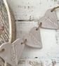  Loveheart hanger, ceramic bunting, pottery, home decor, wall hanging - Image 4