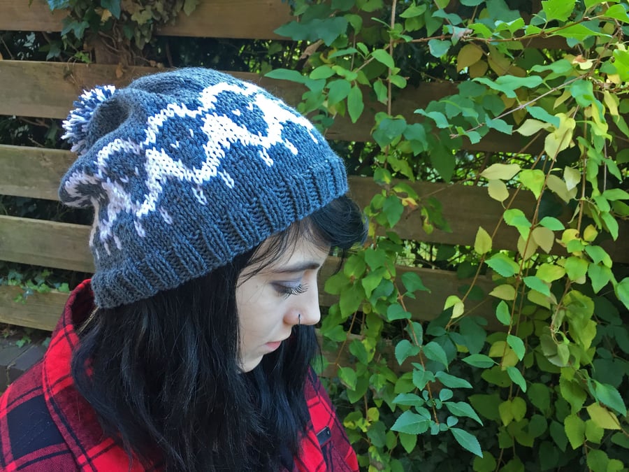 KNITTING PATTERN to make a Woolly Sheep Hat
