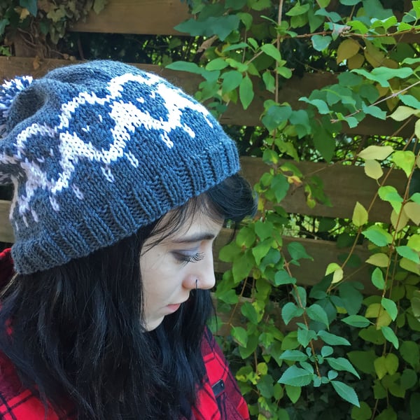 KNITTING PATTERN to make a Woolly Sheep Hat