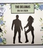 Starlord and Gamora wedding guest book, superheroes wedding guest book - Image 1