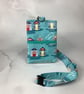 Beach huts phone case, Seaside pouch, Neck strap, 4 options - Image 6