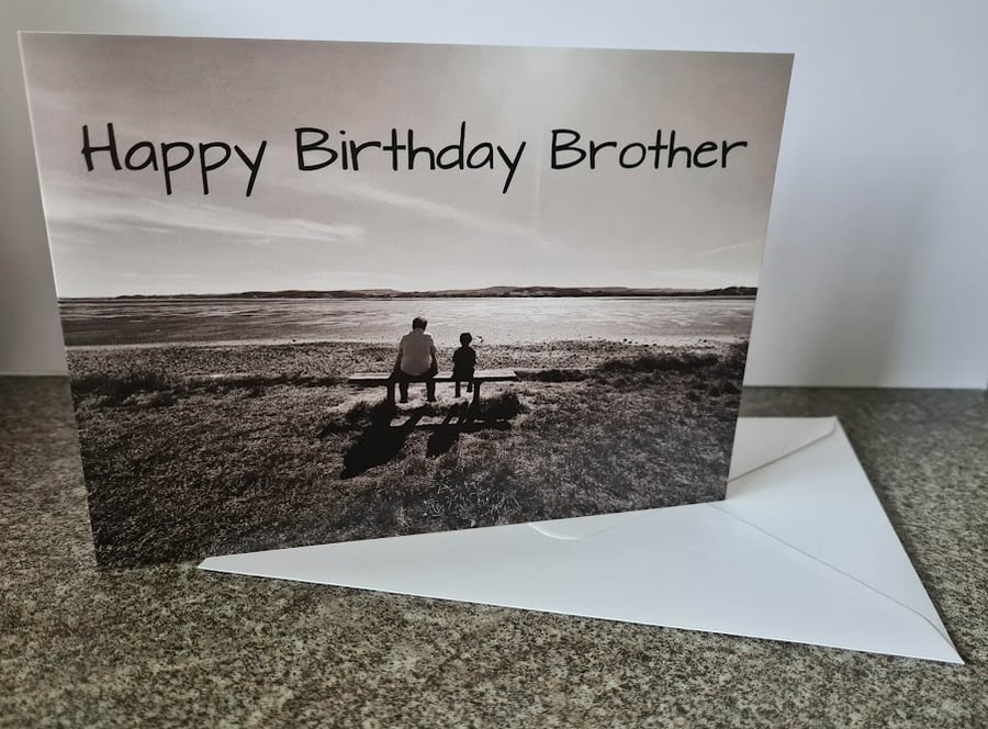 Happy Birthday Brother Card