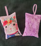 Lavender Bags Floral Cat design - Image 5