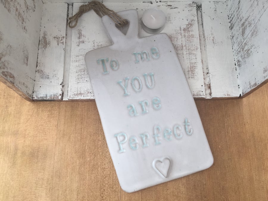 Ceramic hanging novelty boards, kitchen, cafe, restaurant, home decor