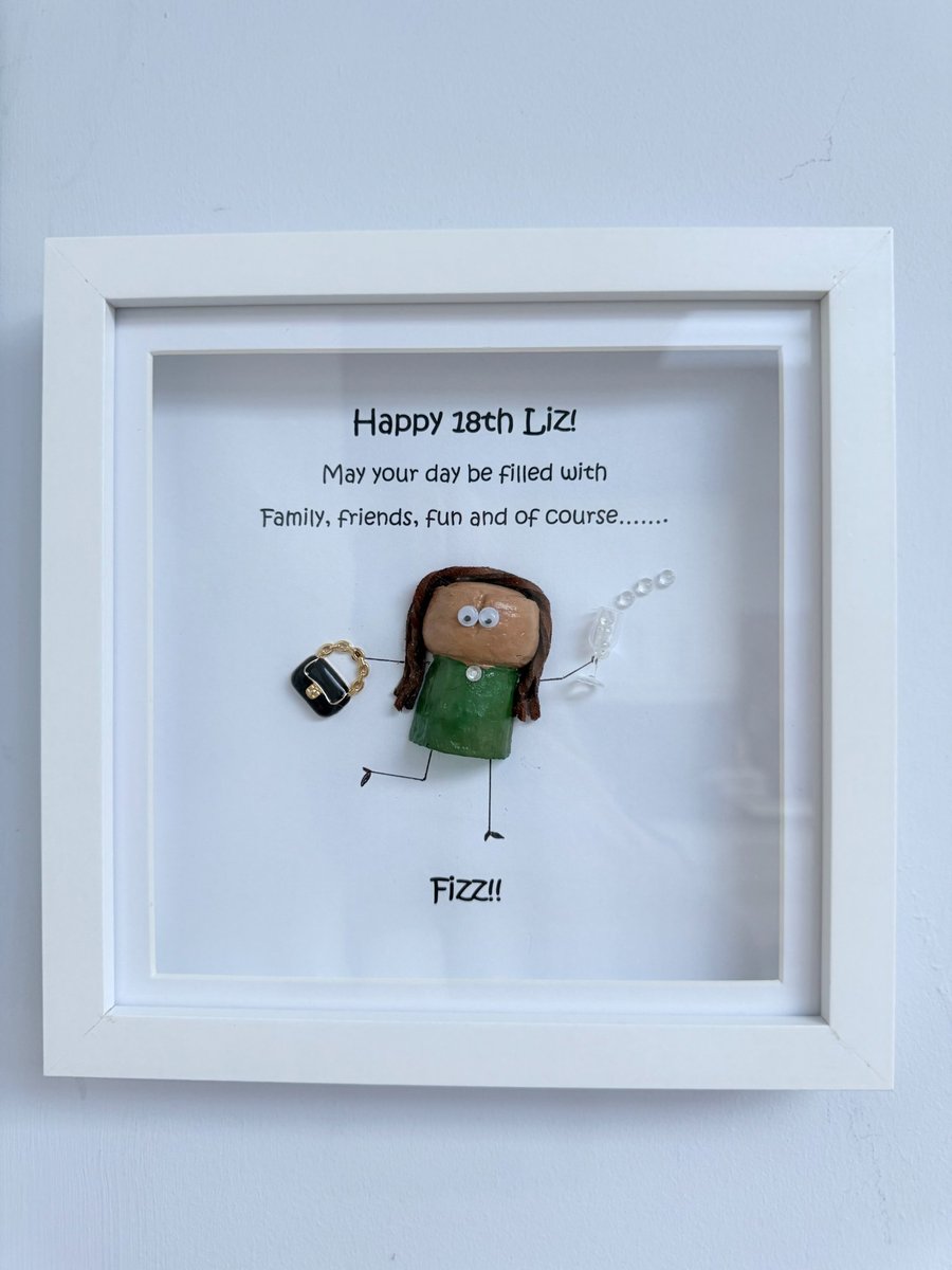 Personalised Cork Forever Friends Picture Frame, Custom Birthday Gift