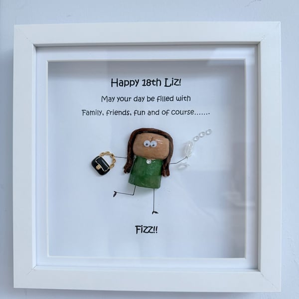 Personalised Cork Forever Friends Picture Frame, Custom Birthday Gift