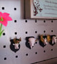 Set of 4 Mounted Head Magnets - Image 2
