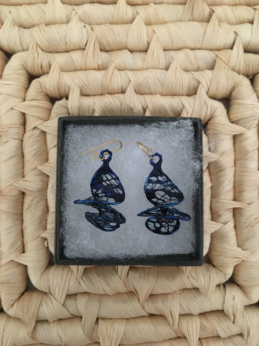 Lacquer Resin Earrings