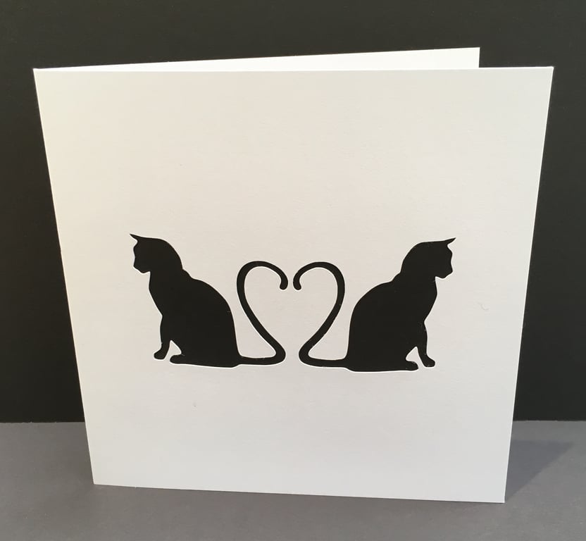 Cat Valentine's Day Card