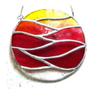 Making HeatWaves Stained Glass Suncatcher Handmade Ring 