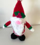 Hand Knitted Father Christmas Gnome