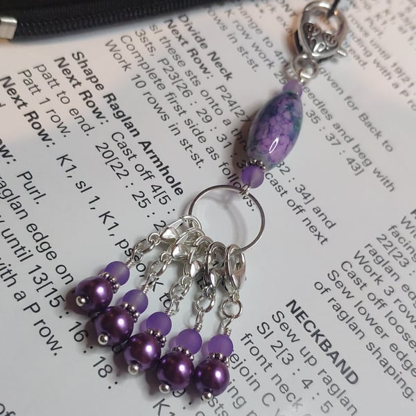 Crochet stitch markers 