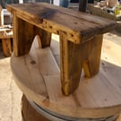 Farmhouse rustic stool