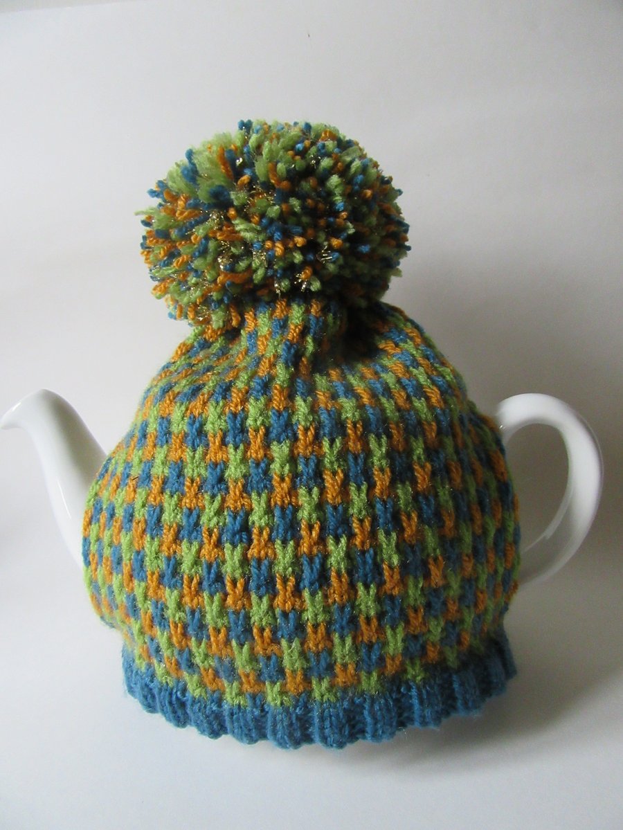 Tea cosy Tea cosie - Christmas bauble tweed