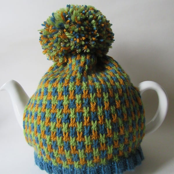 Tea cosy Tea cosie - Christmas bauble tweed