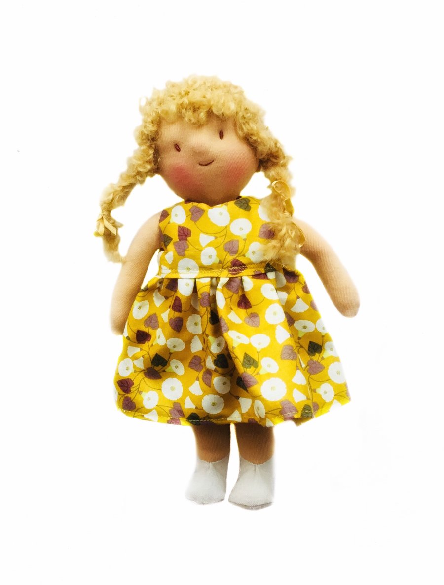 Amber Rag Doll - reserved for Sue