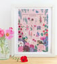 'British Cottage Garden Flowers' Illustration Print A4 Unframed  - Image 5