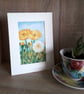 Californian Poppies Original coloured pen drawing.   - Image 5