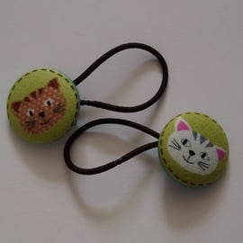 Cat Design Hair Bobble Hair Bands