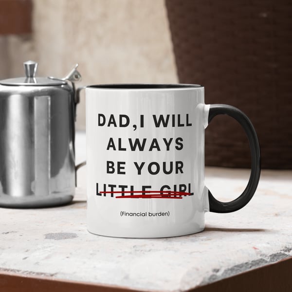 Classic Financial Burden - Dad Mug: Funny Father's Day Gift