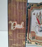 Dad - Luxury Birthday Card - Handmade Keepsake Kinetic Card - Image 10