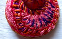 Hand embroidered pendants