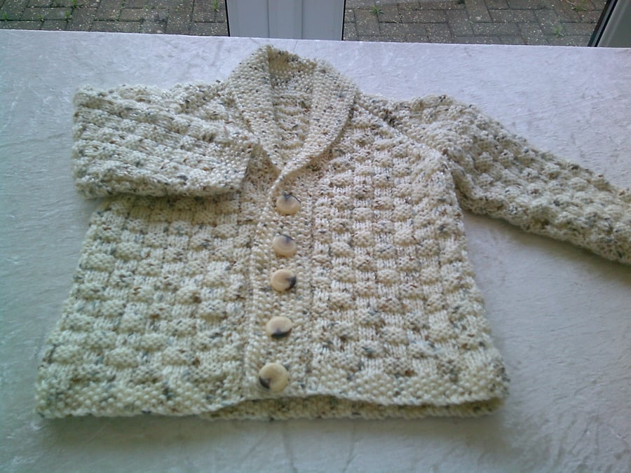 22 inch Roll Collar Cardigan