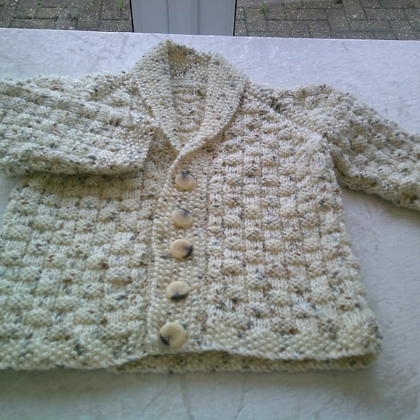 22 inch Roll Collar Cardigan