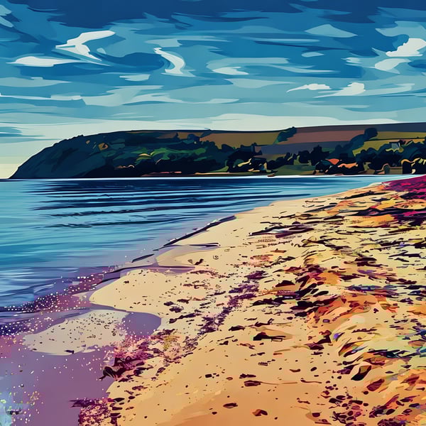 A4 Print Harbour Hidden Scotland 