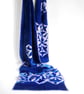 LIMITED EDITION SILK VISCOSE DEVORE VELVET SCARF