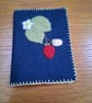 Handmade embroidered felt needle case - Image 1