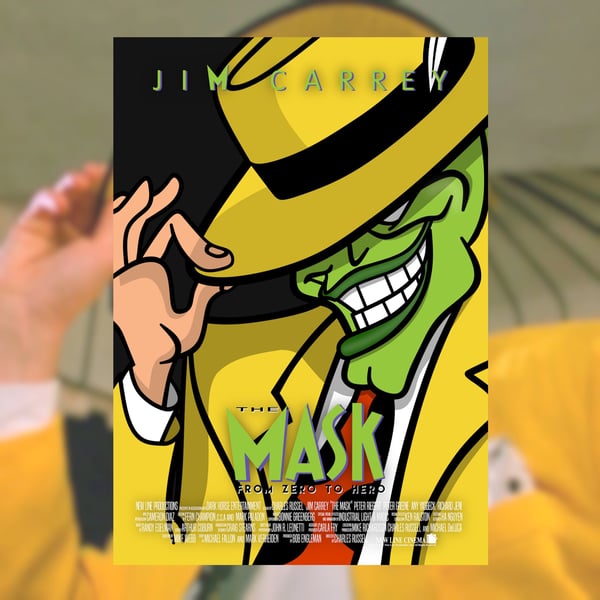 The Mask Mash-Up Movie Poster