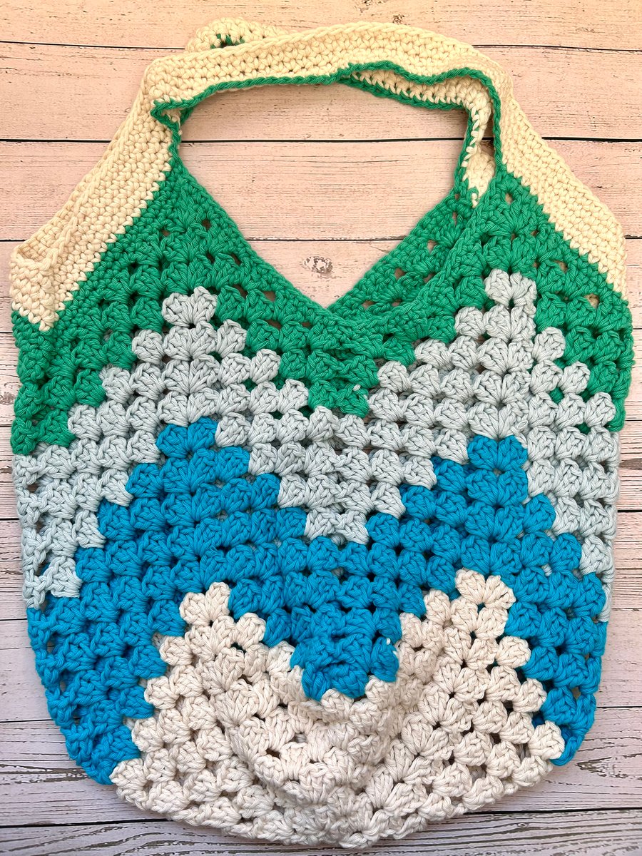 Crochet Cotton Market Bag