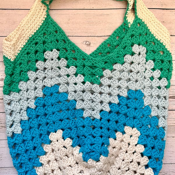 Crochet Cotton Market Bag