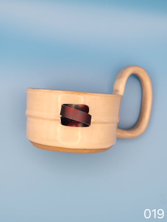 Handmade Aluminium Adjustable Ring - 019