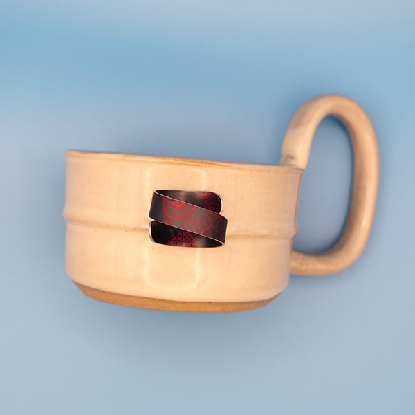 Handmade Aluminium Adjustable Ring - 019