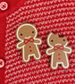 Gingerbread Man Wooden Pin or Brooch - Kawaii Christmas - Image 1
