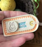 Pottery Easter tag decoration Happy Easter - Image 3